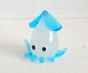 水中の生き物 ジョイキャンドル Sシリーズ フィギュア イカ(ブルー)