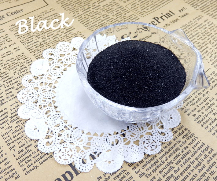 [ジョイキャンドル] カラーサンド50g ブラック