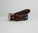 【即納】【あす楽対応】★ボーケイ リボンベルト VOKEY BV WINGS RIBBON BELT NAVY 36