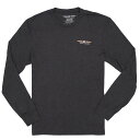 ボーケイ BVウィングス　ロングスリーブ　Tシャツ ブラックフロスト M 　VOKEY BV WINGS LONG SLEEVE T SHIRT BLACK FROST M 40456