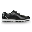 【即納】【あす楽対応】★フットジョイ ドライジョイカジュアル ゴルフシューズ ブラック FJ DRYJOY CASUAL SHOES BLACK/WHITE 9.5M 53697