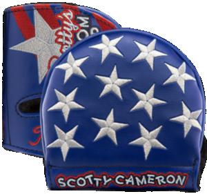 【即納】【あす楽対応】キャメロン スターストライプ ブルー ミッドラウンド SCOTTY CAMERON 2019 CUSTOM SHOP STAR STRIPE MID ROUND HEAD COVER BLUE