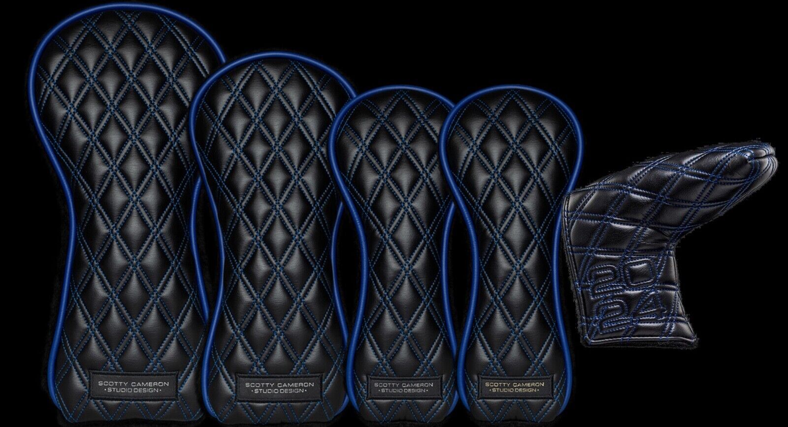 ¨Ǽۡڤбۥåƥ 2024 ֥С  إåɥС5å ͡ӡ CAMERON 2024 CLUB MEMBER WEEKENDER HEADCOVER SET/5 NAVY BLUE 105300ST