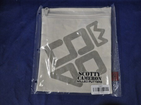 【即納】【あす楽対応】スコッティキャメロン キャンバス　バリュアブル　ポーチ SCOTTY CAMERON 2011 CLUB CAMERON VALUABLE CANVAS POUCH CC70553