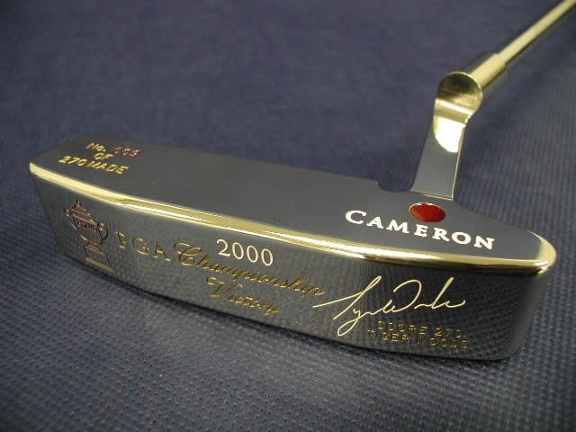 【即納】【あす楽対応】★スコッティーキャメロン　パター　ビクトリー　SCOTTY CAMERON　2000 PGA CHAMPIONSHIP VICTORY TIGER WOODS GSS