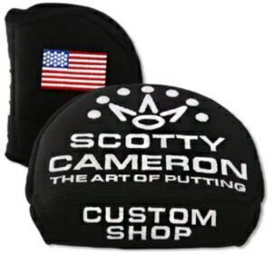 ★スコッティキャメロン カスタムショップUSフラッグナイロン　X5ヘッドカバー SCOTTYS CUSTOM SHOP 2013年モデル US FLAG NYLON X5 HEADCOVER BLACK