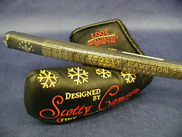 【即納】【あす楽対応】★スコッティキャメロン　ホリデーサーカ62　NO7 パター　SCOTTY CAMERON　2007年モデル HOLIDAY CIRCA 62 No.7 PUTTER