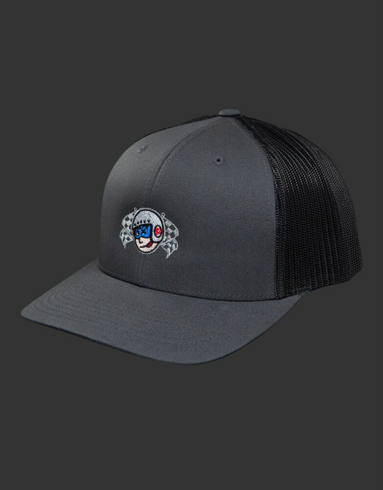 スコッティキャメロン ジョニーレーサー　メッシュトラッカーキャップ　グレー/ブラック SCOTTY CAMERON 2021 JOHNNY RACER SNAPBACK MESH TRUCKER CAP GRAY/BLACK 102618