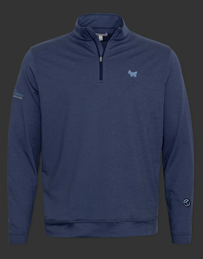 ¨Ǽۡڤбۥåƥ åƥɥå ѡ ѥեޥ å ץ륪С ͥӡ M SCOTTY CAMERON SCOTTY DOG PERTH MERANGE PERFORMANCE QUATER ZIP PULL OVER NAVY MEDIUM 105269