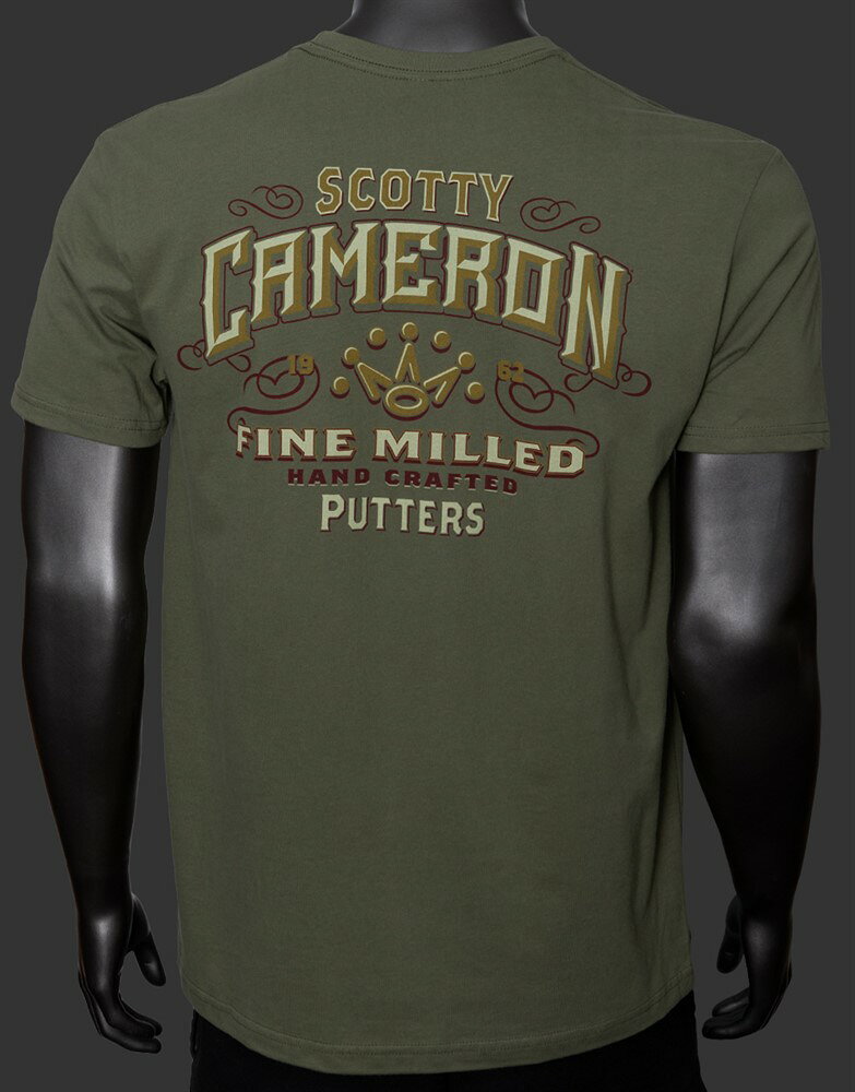 【即納】【あす楽対応】スコッティキャメロン セントパトリクスデイ　パブ Tシャツ ミリタリーグリーン S SCOTTY CAMERON 2022 ST. PATRICKS DAY PUB T SHIRT MILITARY GREEN SMALL 103128