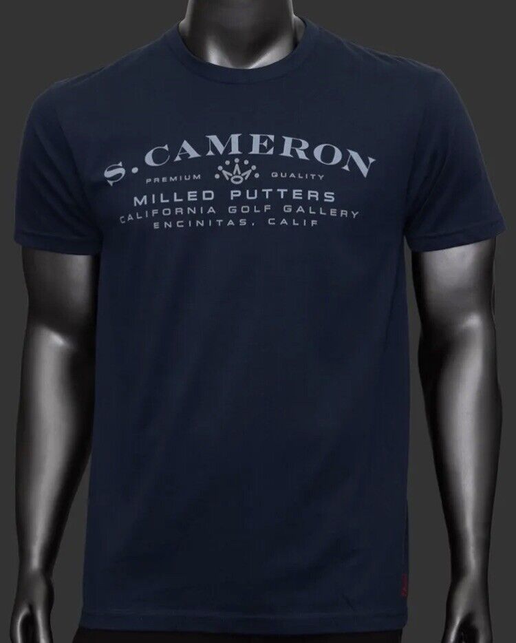 スコッティキャメロン ミルドパターズ オークビル Tシャツ ネービー M SCOTTY CAMERON 2023 MILLED PUTTERS OAKVILLE T-SHIRT NAVY MEDIUM 104990