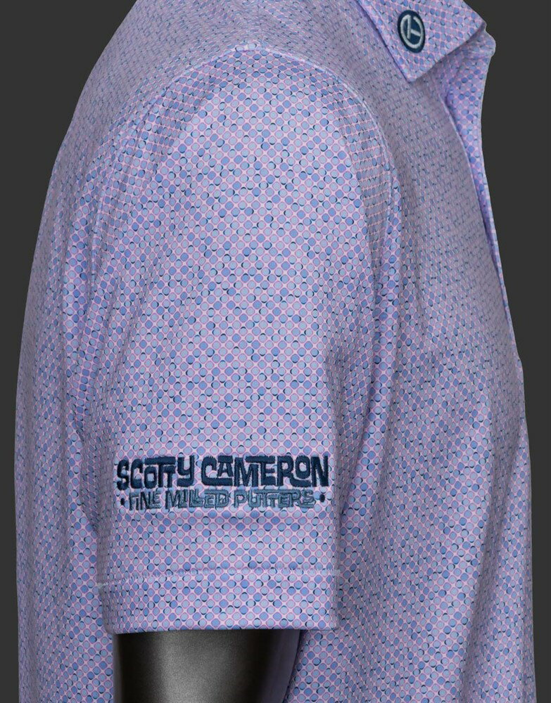 【即納】【あす楽対応】スコッティキャメロン ポロシャツ ジャックポットジョニー スターリング パフォーマンス ジャージ シェーブドアイス L　SCOTTY CAMERON 2023 POLO SHIRT JACKPOT JOHNNY STERING PERFORMANCE JERSEY SHAVED ICE LARGE 104821