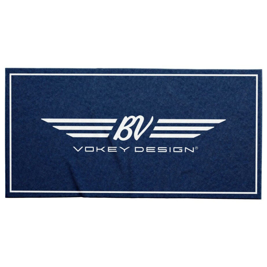 【即納】【あす楽対応】ボーケイ　BVウィング　テリーループ ビーチタオル　ネービー/ホワイト　VOKEY BV WINGS TERRY ROOP TOWEL NAVY/WHITE 40482