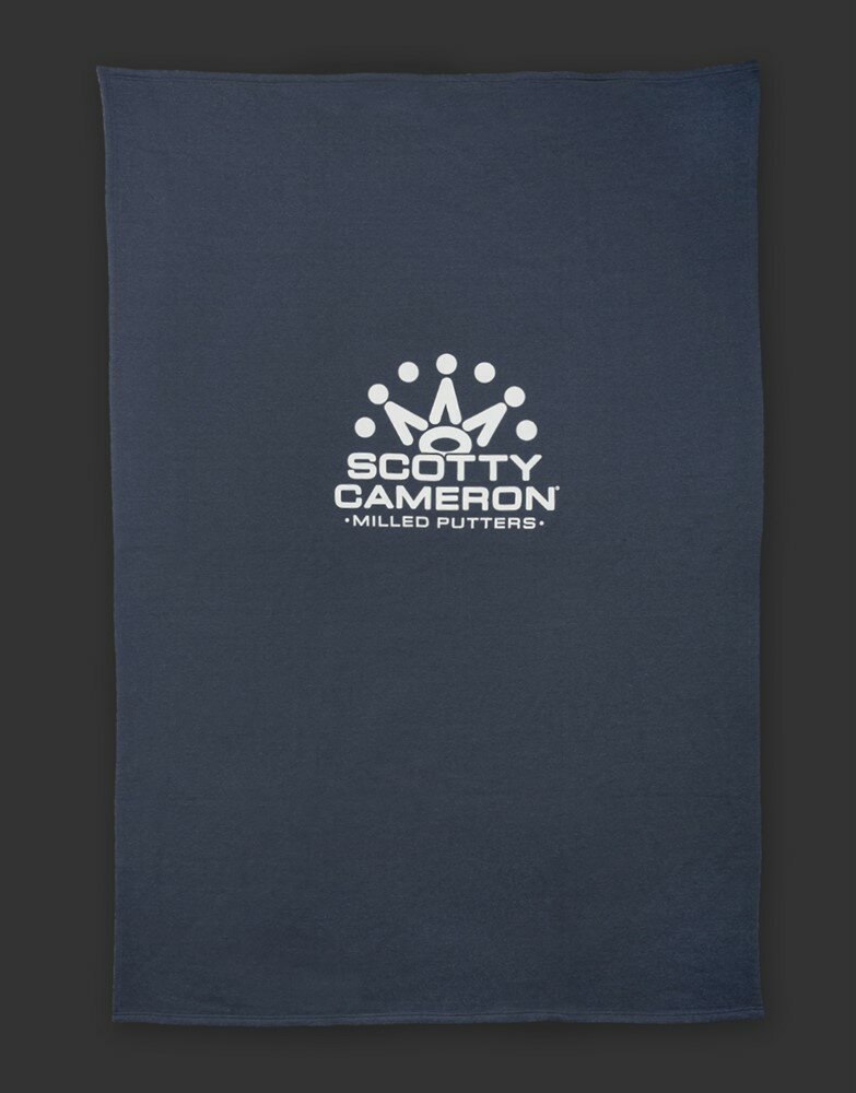 ¨Ǽۡڤбۥåƥ 7ݥȥ饦 ֥󥱥å ͡ӡإ SCOTTY CAMERON 2021 SC CROWN CAR BLANKET NAVY HEATHER 103065