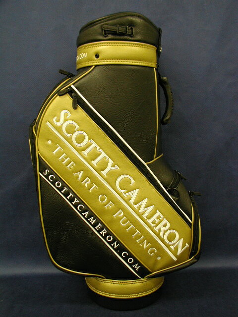 【即納】【あす楽対応】★スコッティーキャメロン アクセサリー スタッフバッグ SCOTTY CAMERON　2006 STAFF BAG GOLD