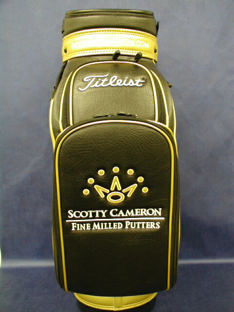 【即納】【あす楽対応】★スコッティーキャメロン アクセサリー スタッフバッグ SCOTTY CAMERON　2006 STAFF BAG GOLD