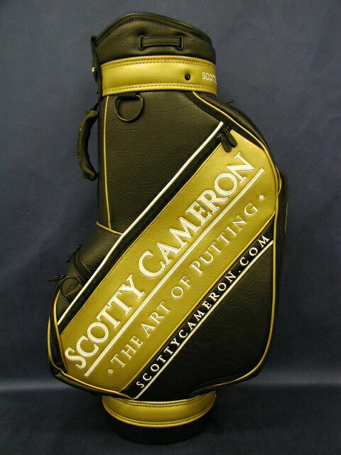 【即納】【あす楽対応】★スコッティーキャメロン アクセサリー スタッフバッグ SCOTTY CAMERON　2006 STAFF BAG GOLD