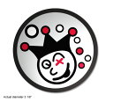 ＜送料無料代引不可メール便＞スコッティキャメロン ジャックポットジョニー ステッカー シルバー SCOTTY CAMERON 2009 JACKPOT JOHNNY STICKER SILVER 96252