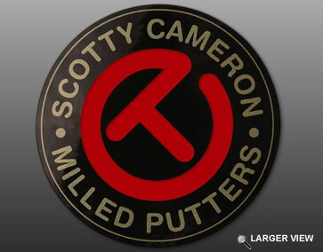 ＜送料無料代引不可メール便＞スコッティキャメロン サークルT ステッカー レッド SCOTTY CAMERON 2011 CIRCLE T STICKER RED 99750