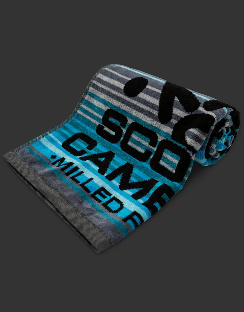 【即納】【あす楽対応】スコッティキャメロン セラぺ スタック ゴルフタオル ブルー/グレー SCOTTY CAMERON 2023 SERAPE STACK GOLF TOWEL BLUE/GRAY 104646 その1