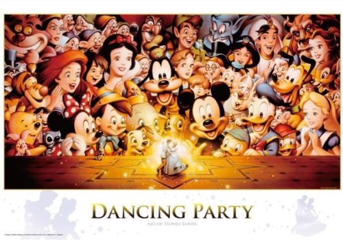 ジグソーパズル 1000ピース ディズニー Dancing Party(51x73.5cm)(D-1000-434) テンヨー 梱80cm t102