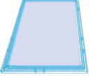 ジグソーパネル専用 クリスタルパネル キラブルー(18.2×25.7cm)(008CKE) エポック社 梱60cm t103