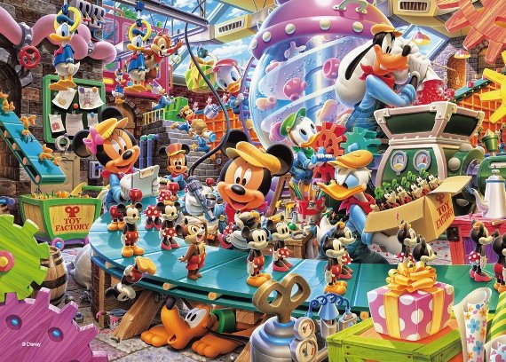 ジグソーパズル 108ピース ディズニー ミッキ...の商品画像