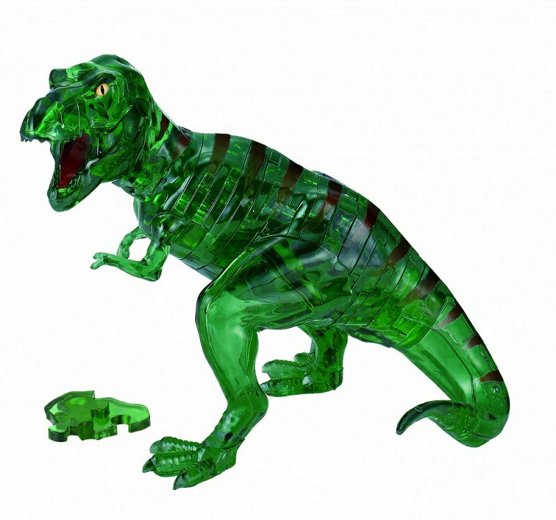 ジグソーパズル 49ピース クリスタルパズル T-REX・グリーン(50227) ビバリー 梱60cm t101