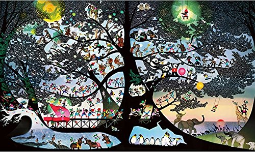 ジグソーパズル 1000ピース 藤城清治 生きるよろこび2011 (50x75cm)(1000-830) アップルワン 梱80cm t104