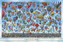 ジグソーパズル 1000ピース 迷路探偵ピエール 気球の空 (50x75cm)(10-1359) やのまん 梱80cm t101