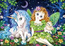 ジグソーパズル 600ピース 妖精の森 (38×53cm)(66-177) ビバリー 梱60cm t102