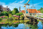 ジグソーパズル 300ピース 花咲くオランダの跳ね橋 (26x38cm) (300-363) アップルワン 梱60cm t101
