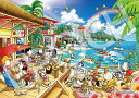 ジグソーパズル 108ピース PEANUTS ピーナッツ ビーチリゾート (18.2x25.7cm) (03-078) エポック社 梱60cm t103