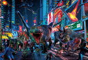 ジグソーパズル 1000ピース ダイナソー イン ニューヨーク Dinosaur in New York (49×72cm）(61-460) ビバリー 梱60cm t104