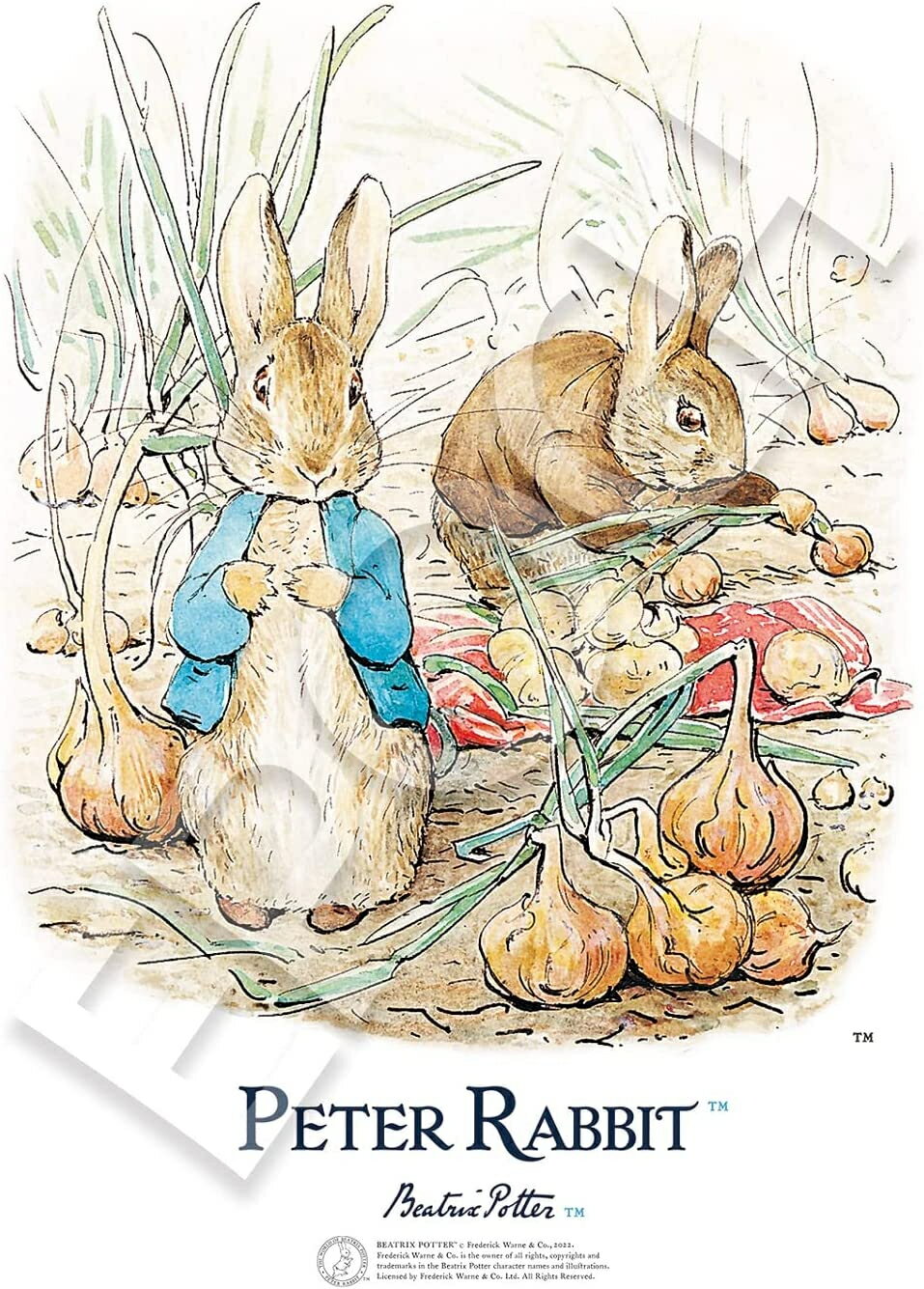 ѥ 216ԡ PETER RABBIT ȥ  ӥȥꥯݥ?ޤͤȪΤդ ⡼ԡ (18.2x25.7cm)(04-020) ݥå 60cm t107