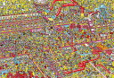 【あす楽】ジグソーパズル 500スモールピース Where’s Wally あまいあまいケーキ工場 (26×38cm）(500S-005) ビバリー 梱60cm t102