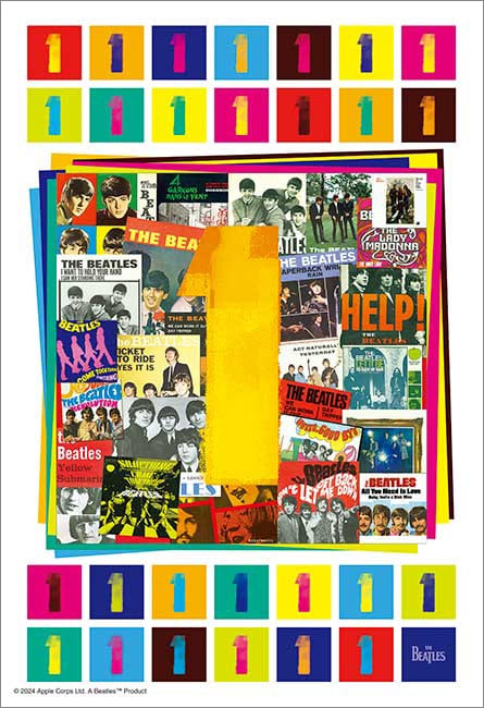 ���������ѥ��� 300�ԡ��� THE BEATLES �����ӡ��ȥ륺 THE BEATLES 1 (26��38cm)(300-385) ���åץ��� ��60cm...