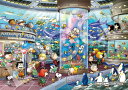 ジグソーパズル 216スモールピース ピーナッツ クリアカット スヌーピー アクアリウム (18.2×25.7cm)(55-701) エポック社 梱60cm t106