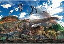 ジグソーパズル 1000ピース 恐竜&生物 恐竜大きさ比べ (49×72cm)(1000-098) ビバリー 梱60cm t101