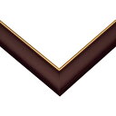 ジグソーパネル専用 ゴールドモール木製パネル ブラウン (73.5×51cm) (MP107-T) ビバリー 梱160cm t104