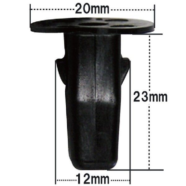 Rakuten - プッシュリベット・内張りクリップ （トヨタ用） 50個入 純正番号 （90189-06177）/ NT-353