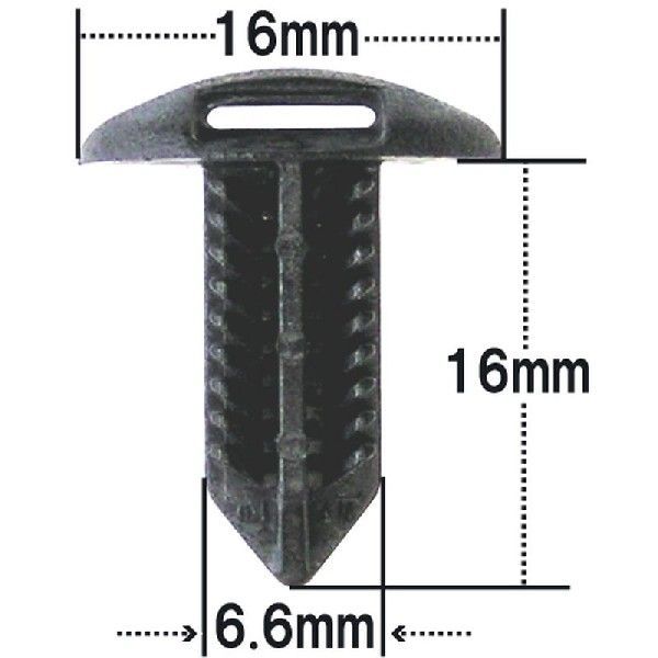 トランクパネル クリップ プッシュリベット トヨタ 30個入 純正番号 90467-08186 CT-468 NT-468 YT-468-30
