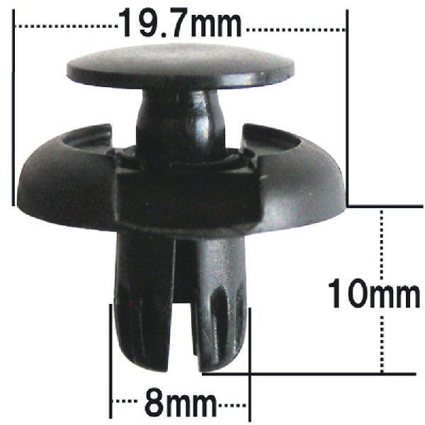 プッシュリベット・内張クリップ （ホンダ用） 10個入 純正番号 （90157-SP0-901） NH-655-10