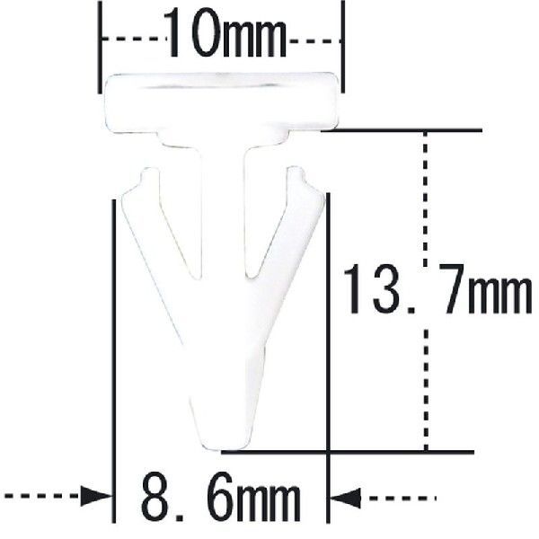 プッシュリベット・内張クリップ （スズキ用） 30個入 純正番号 （09409-06323） NSW-011