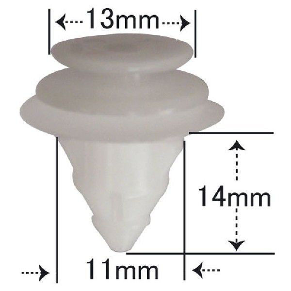 コンソール クリップ 内張りクリップ スバル レガシー 20個入 純正番号 66282-FE010 NSB-003-20