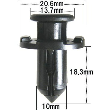 インナートリム,タイヤハウスクリップ スバル用(レガシー インプレッサ) 10個入 純正番号 （90914-0007） NSB-001-10 10800円以上で送料無料