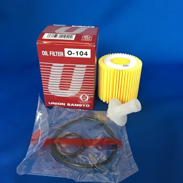 Rakuten - 【ユニオン産業】 オイルエレメント （オイルフィルター）TOYOTA /O-104