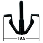 ラジエーターグリル 内張クリップ いすゞ 10個入 NCI-003 リベット フォワード シングルキャブ エルフ 純正番号 8-98025698-0