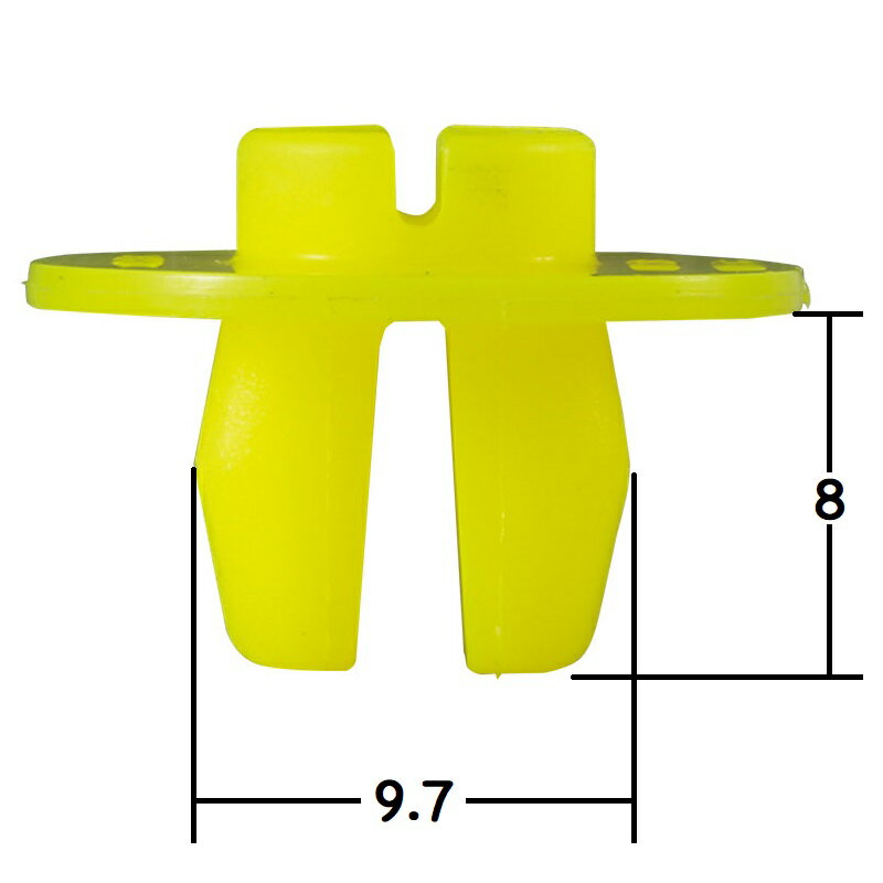 フロントランプ リベット 内張りクリップ トヨタ CH-R 10個入 純正番号 90189-06238 NT-696