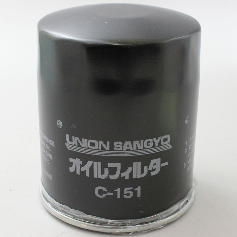 【ユニオン産業】 オイルエレメント （オイルフィルター）日野・トヨタ / C-151(2)